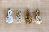 Rope Knot Light Pulls or Keyrings