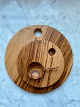Small Round Wooden Chopping Boards