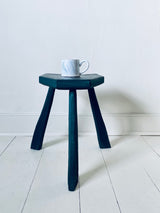 Blue Milking Stool / Table
