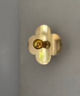 Fleur, Brass Wall Light
