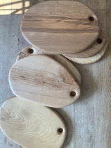 Large Pebble Ash Chopping Board- Benjamin Bill