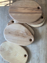Large Pebble Ash Chopping Board- Benjamin Bill