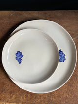 Oak Leaf Porcelain Dinner & Side Plate Sets