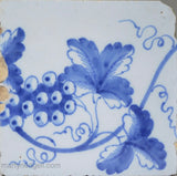 Delft Tile Painting with Cobalt Blue - Matilda Moreton