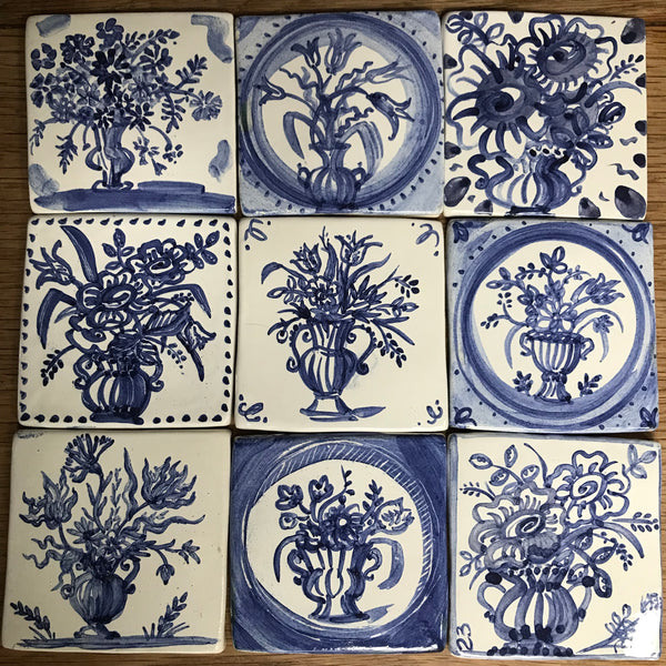 Floral Delft Tile Workshops with Matilda Moreton