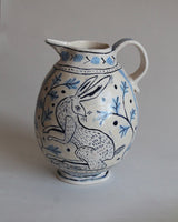 Oak, Wheat & Hare Illustrated Jugs