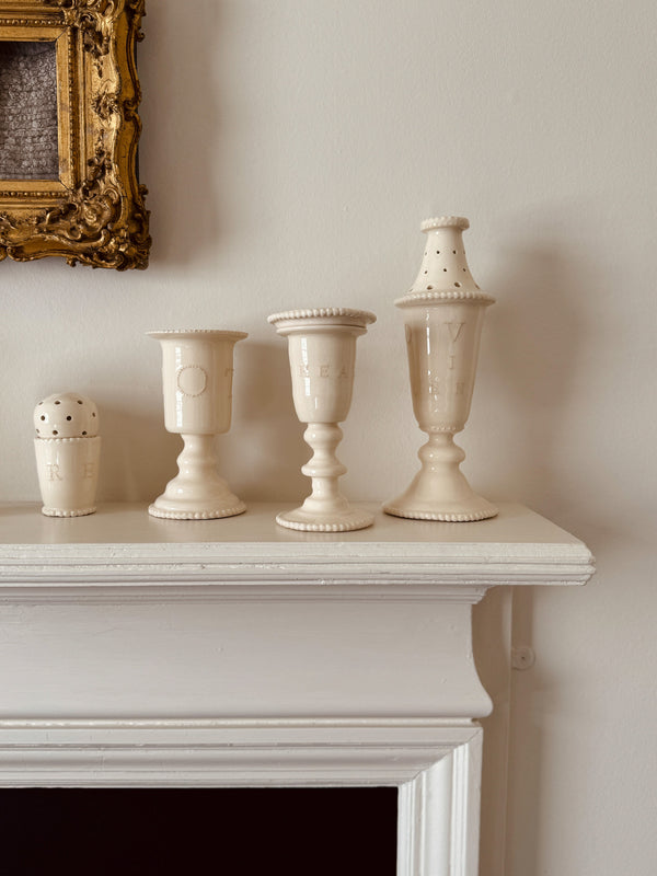 The Merchants Table Midsummers Night Dream Creamware Collection Vases and Vessels Emily Mitchell