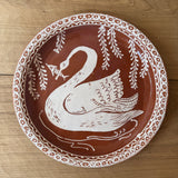 The Merchants Table Swan Terracotta Platter Celia Wood