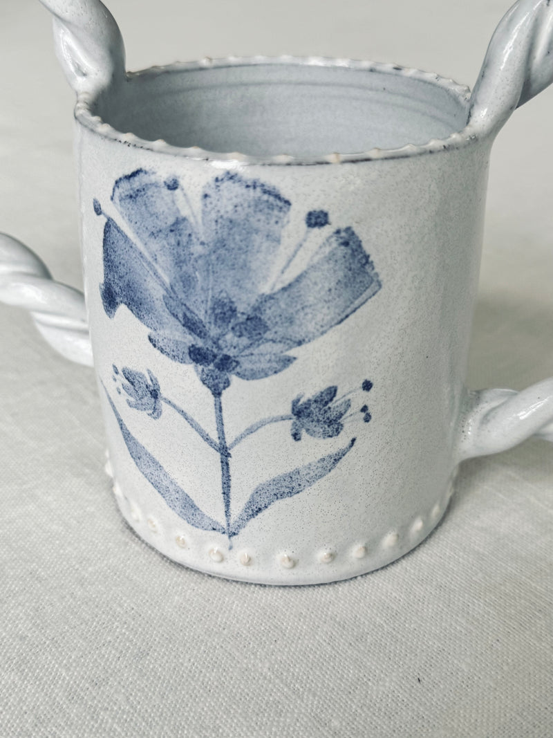 English Delftware Friendship Cups