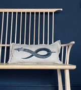 Patched Poacher’s Cushion - Bonfield Block-Printers