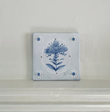 Flora & Fauna Delftware Tiles - Emily Mitchell