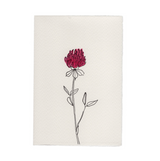 Large Flowers Hand Inked and Letterpress Cards
