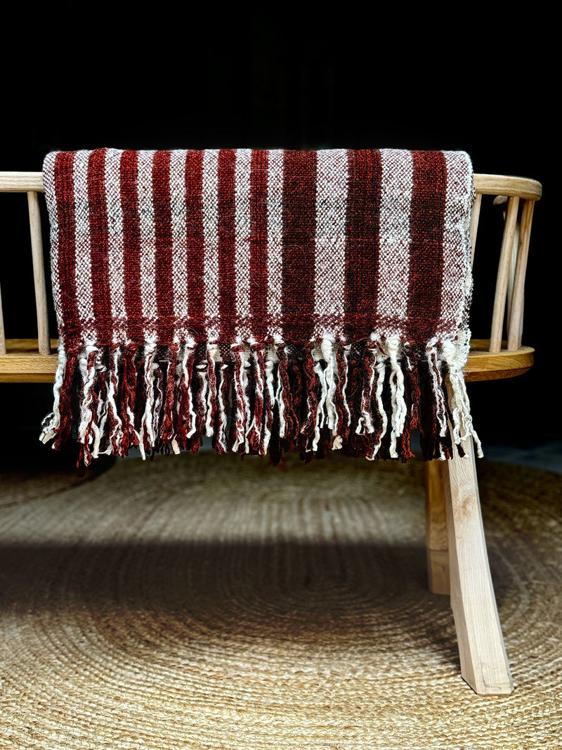 Handwoven British Wool Blankets