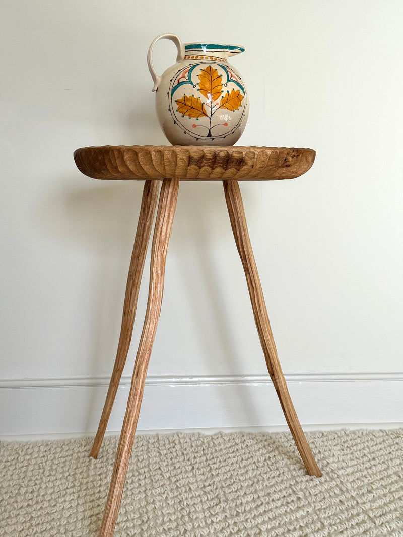 Oak Ridge and Furrow Side Tables