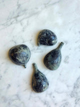 Verdigris Bronze Fig Halves
