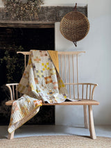Harvest Moon Hand Stitched Quilt
