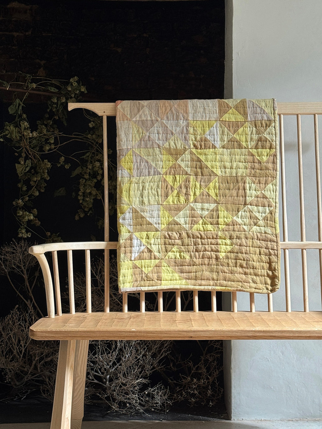 Botanical Hand Stitched Quilt – The Merchant's Table