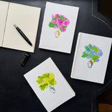 Letterpress & Handpainted Notebooks