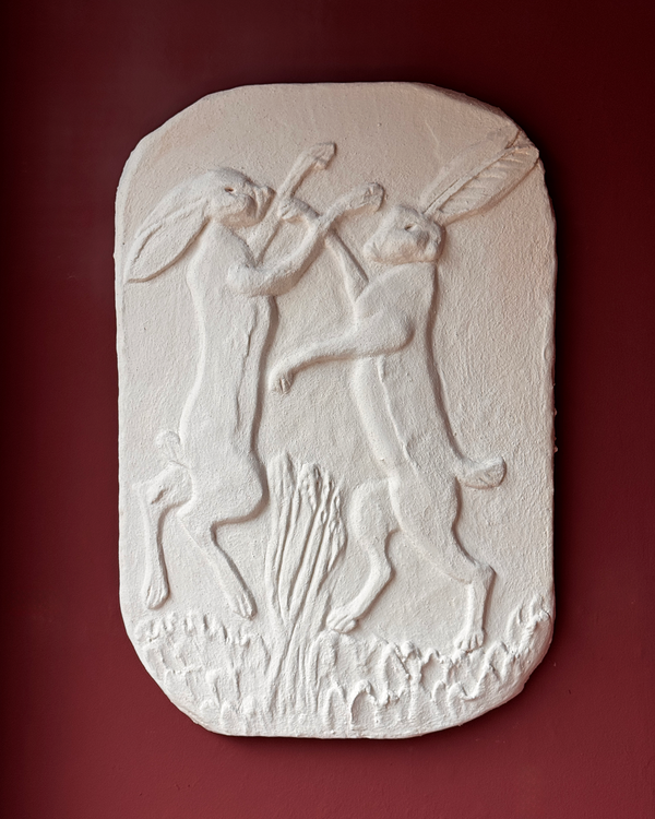 Hare Pargetted Panels