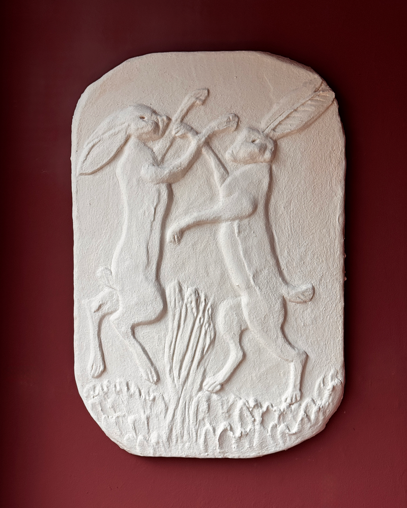 Hare Pargetted Panels