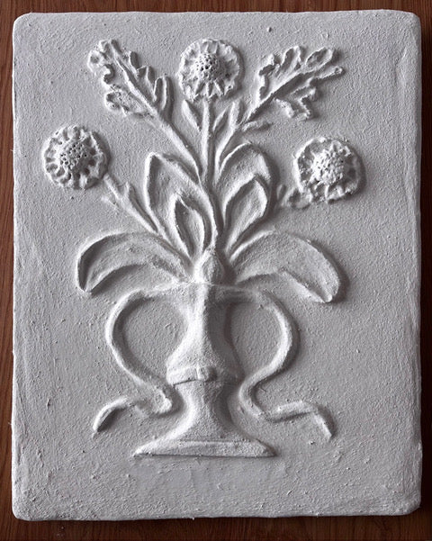 Floral Pargetted Panel