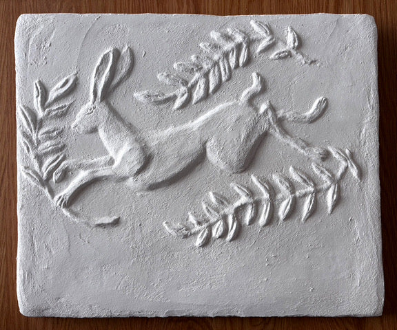 Hare Pargetted Panel