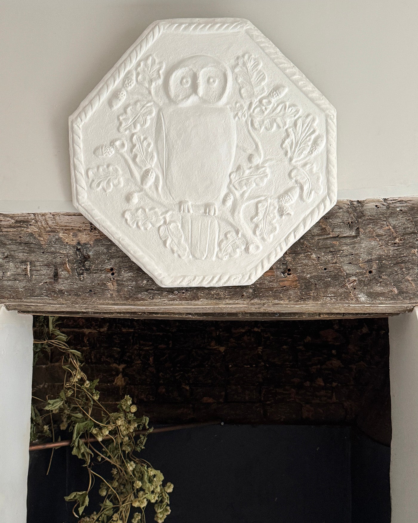 Jewson's Owl Pargetted Panel – The Merchant's Table