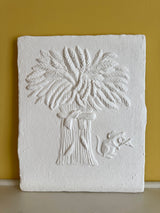 Wheatsheaf & Harvest Mouse Pargetted Panels