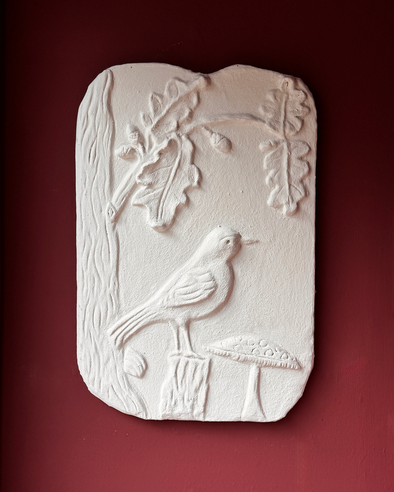 Songbird Pargetted Panels