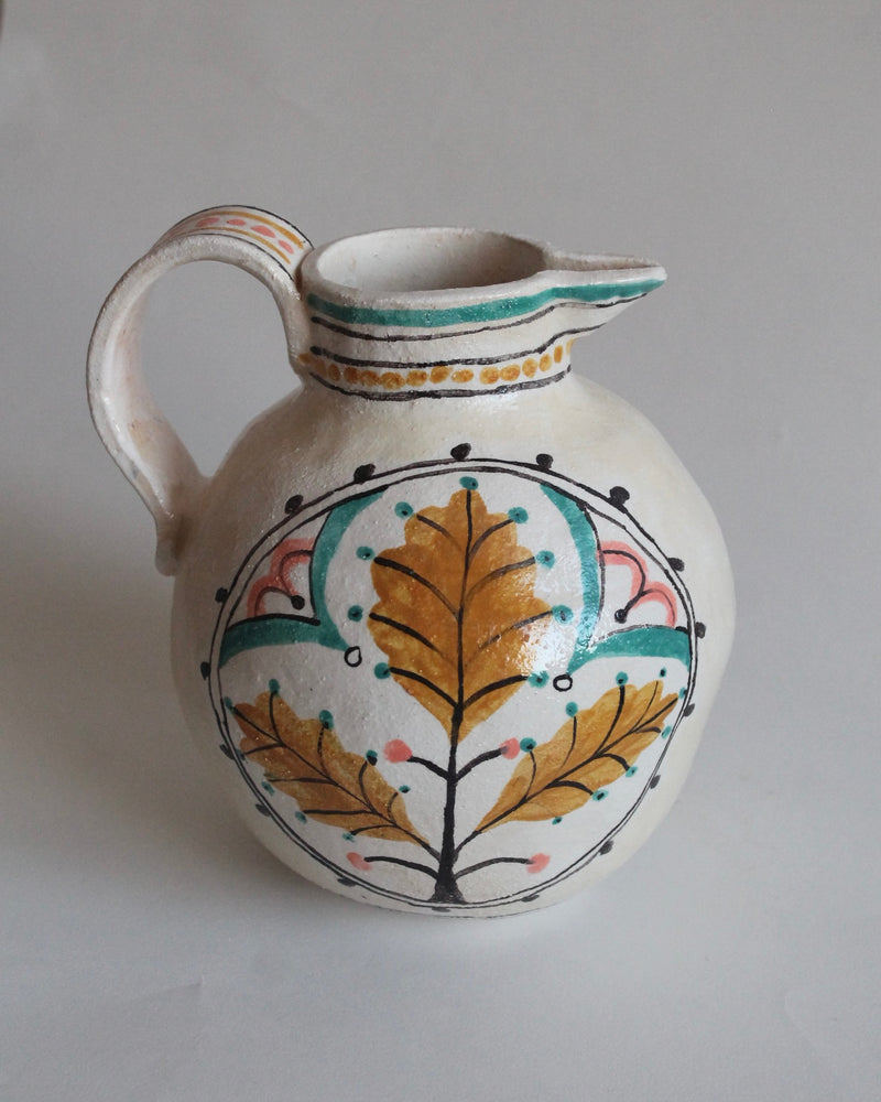 Oak, Wheat & Hare Illustrated Jugs