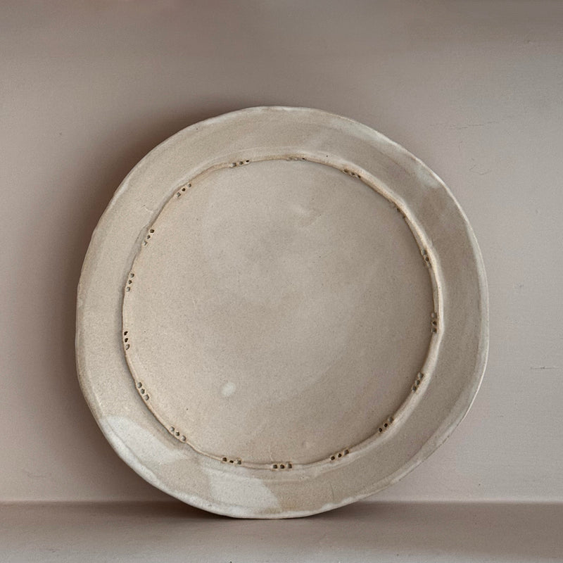 Ceramic Dishes with Decorative Edge