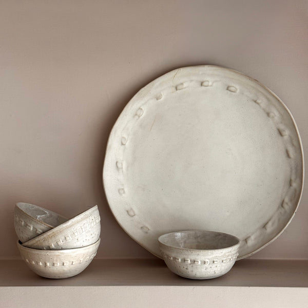 Platters with Decorative Edge Collection