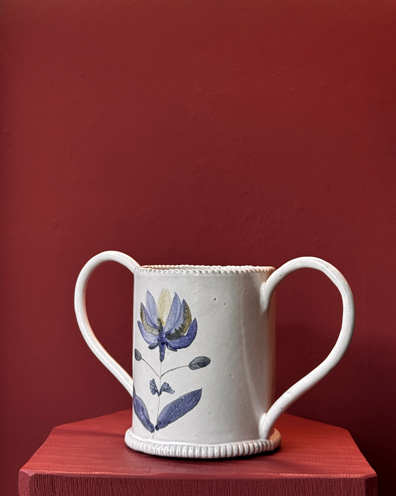 English Flower Friendship Vase / Cup