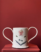 English Flower Friendship Vase / Cup