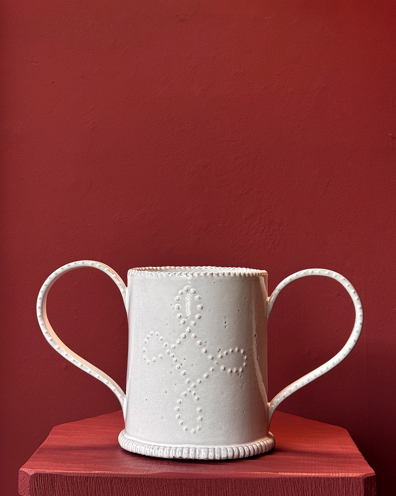 English Flower Friendship Vase / Cup