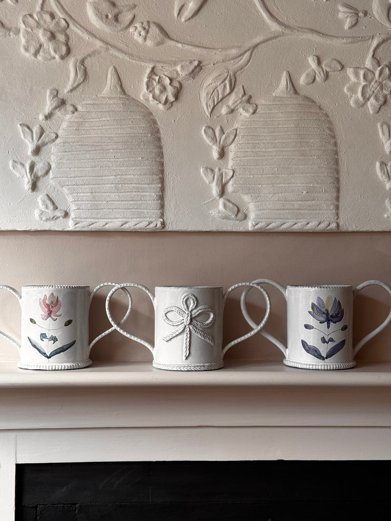 English Flower Friendship Vase / Cup