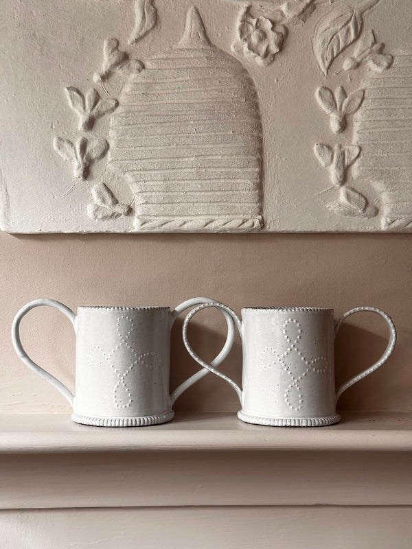 English Flower Friendship Vase / Cup