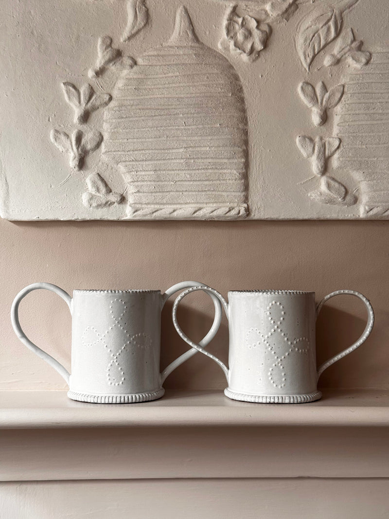 English Flower Friendship Vase / Cup