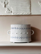 English Delftware Sprigged Jardinieres