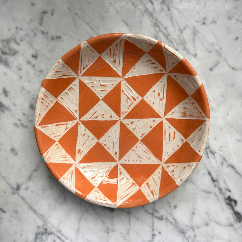 Hannah Watts Sgraffito Tableware Collection
