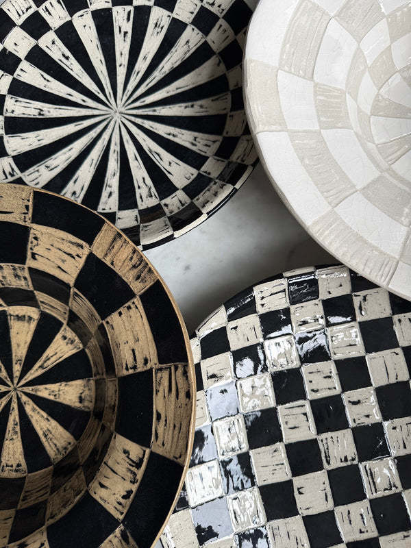Hannah Watts Sgraffito Tableware Collection