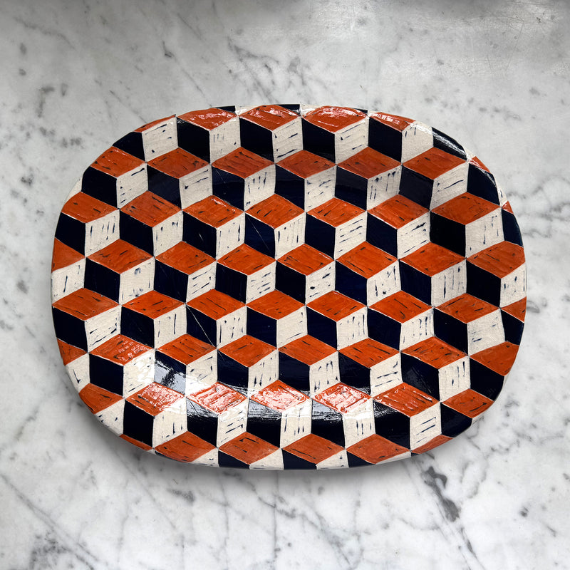 Hannah Watts Sgraffito Tableware Collection