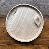 Large Natural 'Stone' Oak Tray