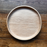 Large Natural 'Stone' Oak Tray