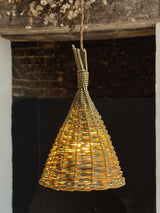 Willow Cone Pendant Lampshade
