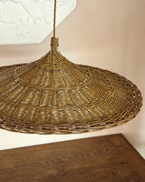 Large, Wide Willow Pendant Lampshade