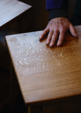 Kersey Oak & Walnut Side Tables