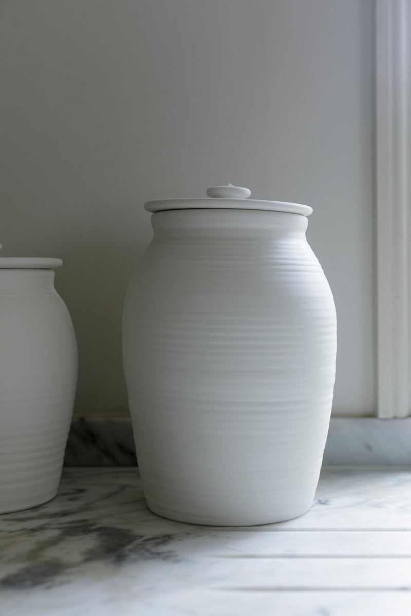 Porcelain Storage Jars - Lars. P. Soendergaard Gregersen
