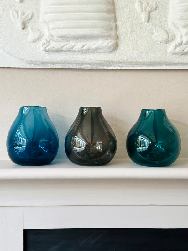 Hand-Blown Droplet Glass Vase Collection