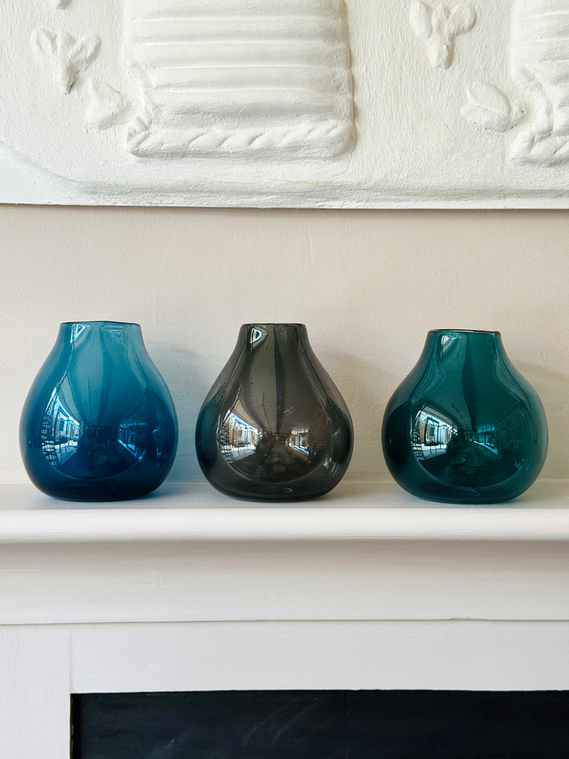 Hand-Blown Droplet Glass Vase Collection